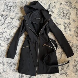 Long Black Guess Jacket